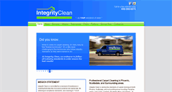 Desktop Screenshot of integritycleanarizona.com